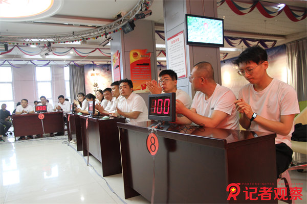 同發(fā)東周窯煤業(yè)公司團(tuán)委開展“人人講安全個個會應(yīng)急”安全知識競賽 (2)